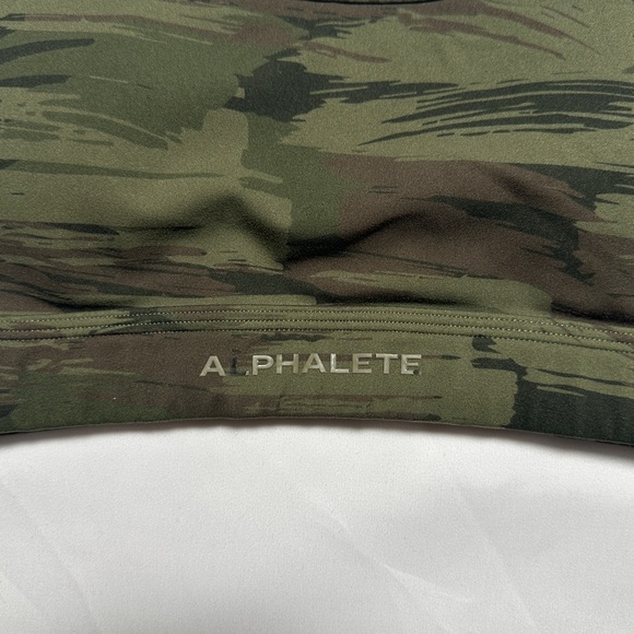 Alphalete Olive Camouflage Sports Bra - Picture 2 of 4